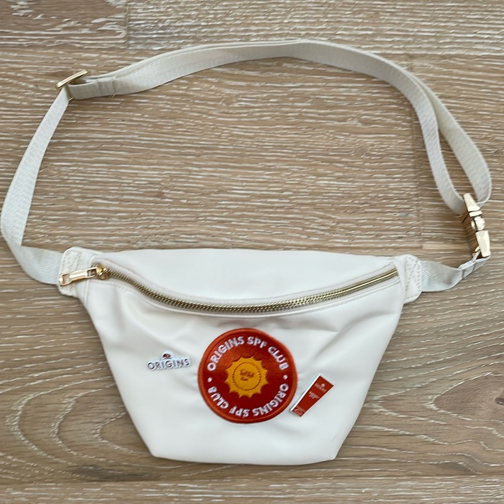 Origins spf club fanny pack with adjustable strap